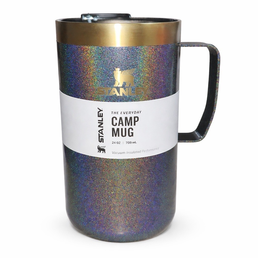 Stanley Fairy Dust 24oz Stay-Hot Camp Mug Iridescent Gold Shimmer Dreamweaver